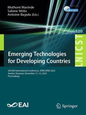 cover image of Emerging Technologies for Developing Countries